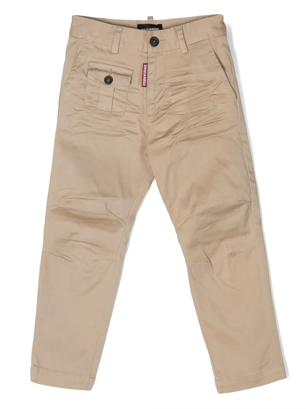 

Брюки чинос с логотипом DSQUARED2 KIDS, нейтральный