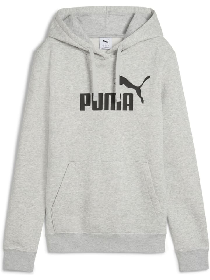 

Puma Худи "ESS No.1 Logo Hoodie FL" серого цвета