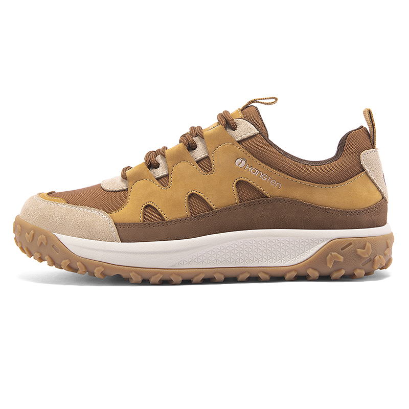 

HANG TEN Низкие треккинговые туфли женские коричневые кофейные, цвет Brown/Coffee
