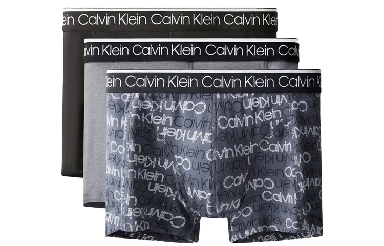 

Мужские трусы Calvin Klein, Упаковка из 3 шт. (черный/серый/синий)