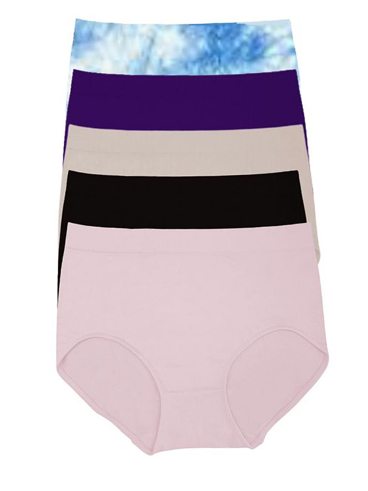 

Упаковка из 5 трусиков-слипов с полным покрытием Mindd, sand/blush/blue tie dye/legend/black