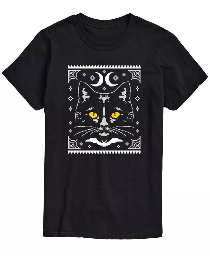 

Мужская футболка Halloween Cat Classic Fit AIRWAVES, черный