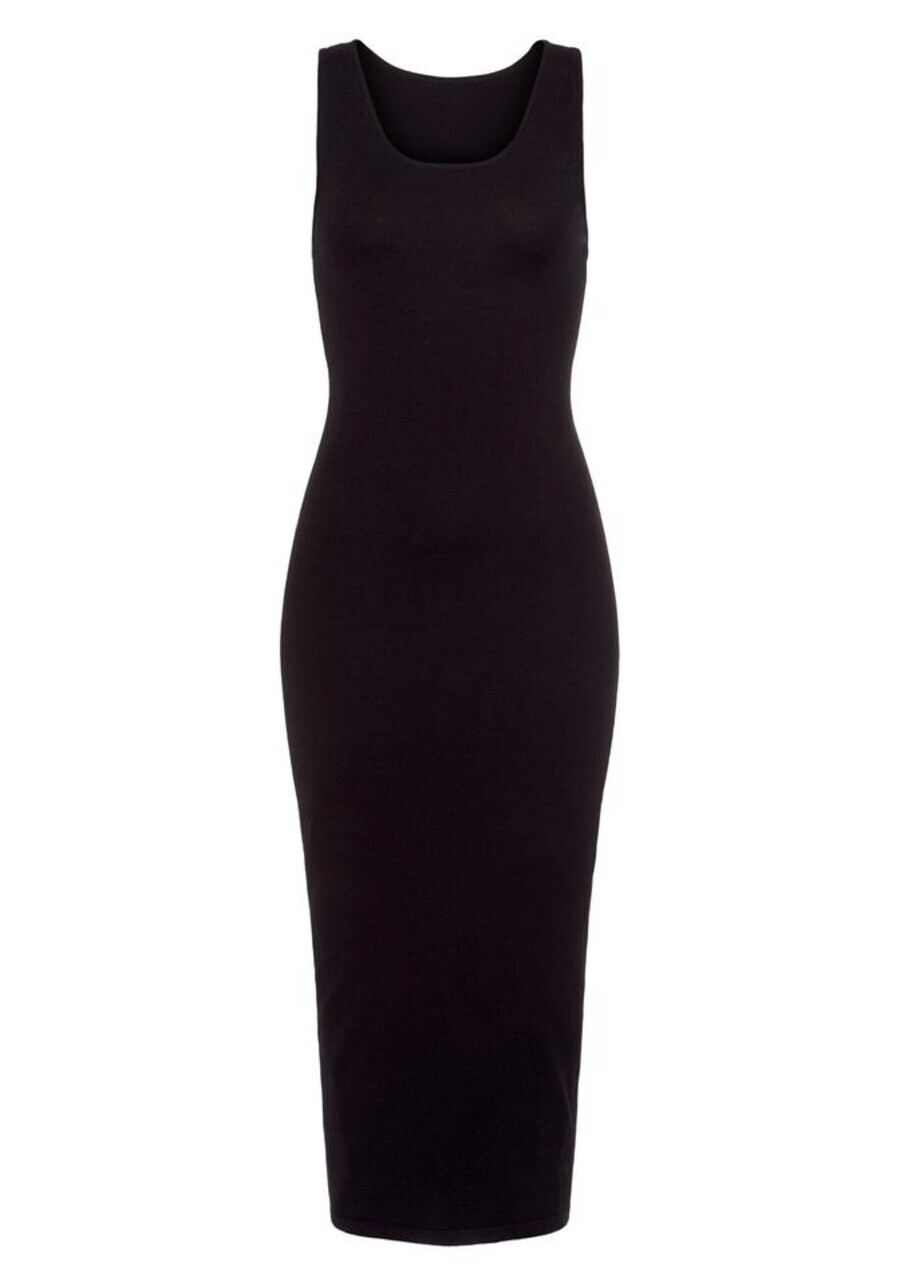 

Вязаное платье LASCANA Knitted dress, черный