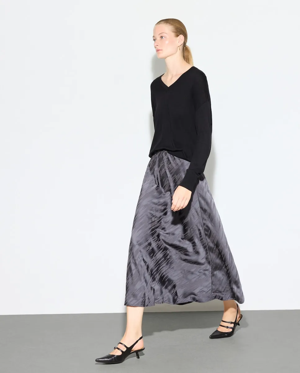 

Женский джемпер с V-образным вырезом Woman El Corte Inglés, черный