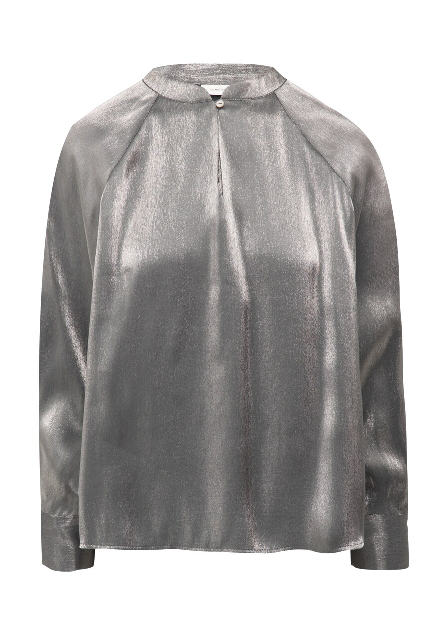 

Блуза s.Oliver BLACK LABEL, серебряный