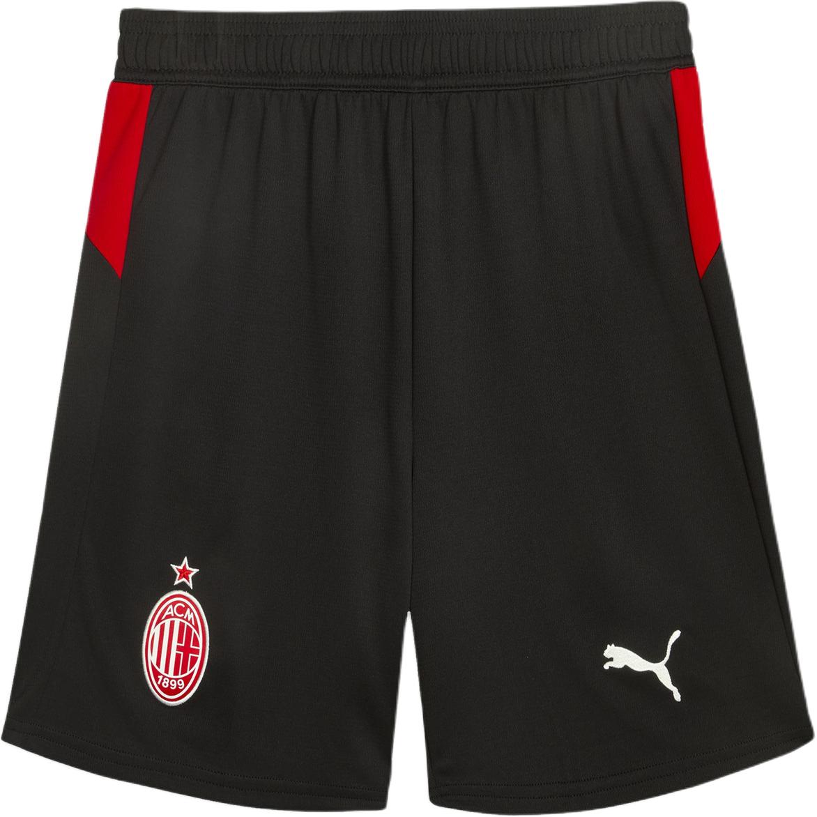 

PUMA Футболка X AC MILAN , LIANMINGKUAN ACMSHORTS SS25 DryCELL Soccer Bottom Men's Black/Red