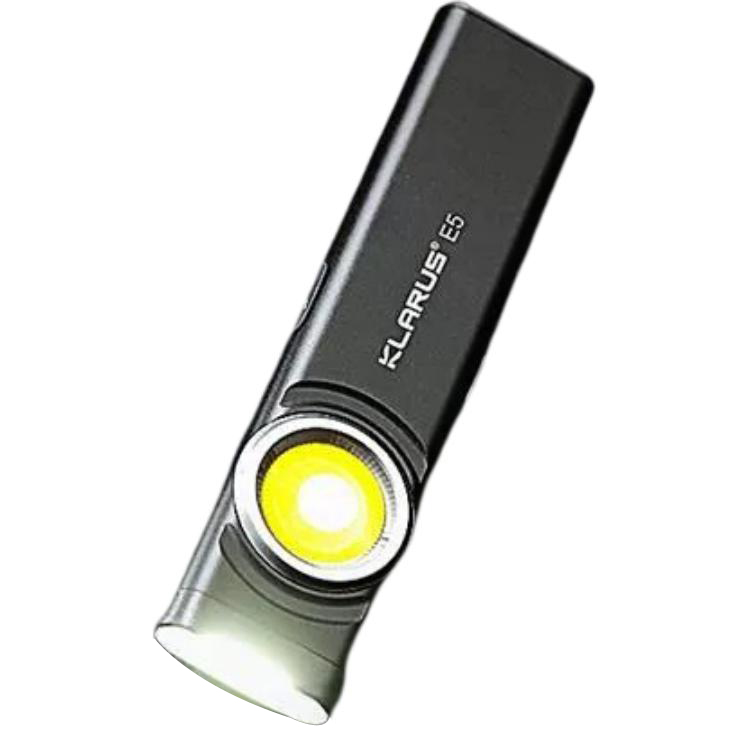 

Фонарик мини Keraz E5 для походов, кемпинга и повседневного ношения с прямой зарядкой KLARUS, E5 Flashlight (6 Light Modes)