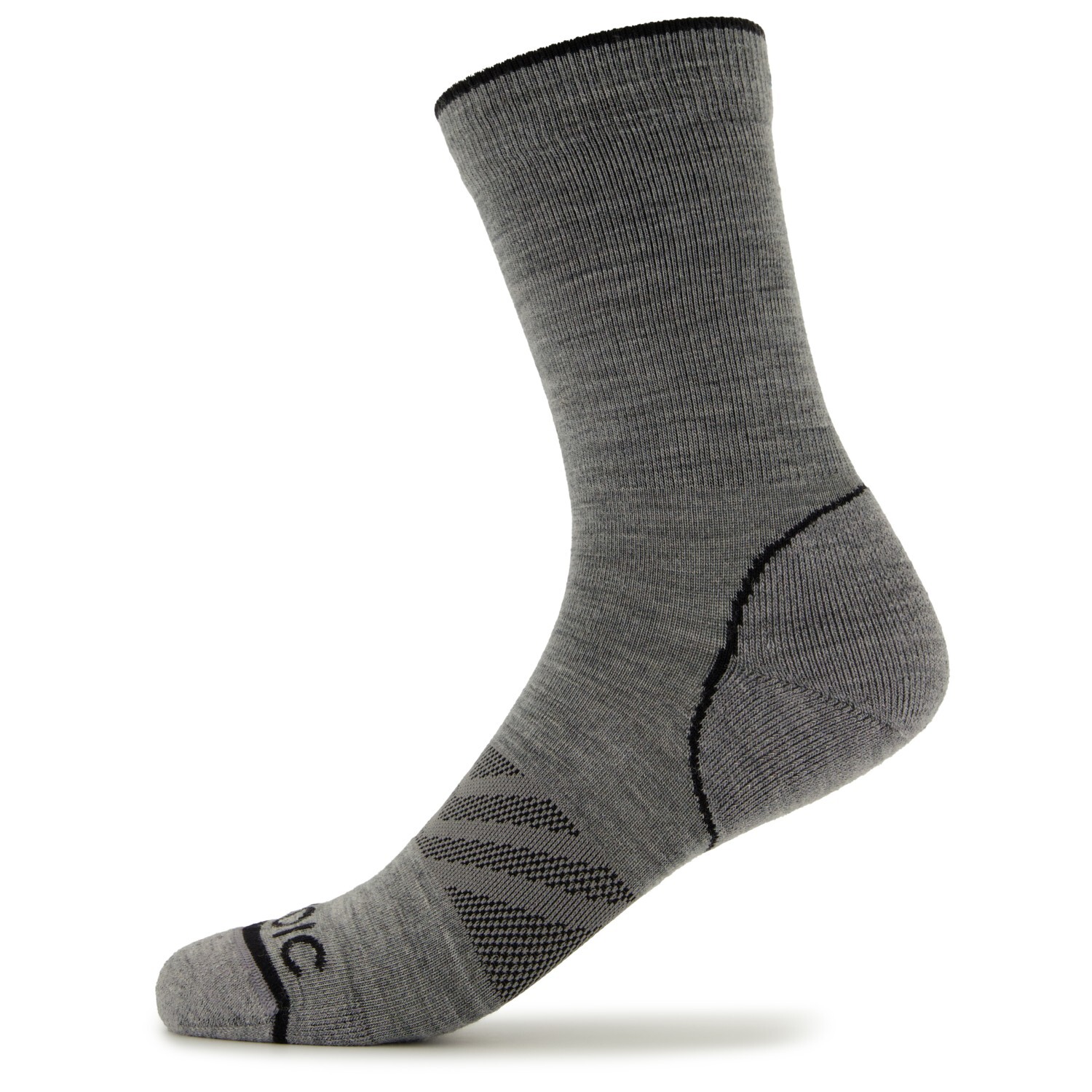 

Походные носки Stoic Merino Outdoor Crew Socks Tech, цвет Grey Melange