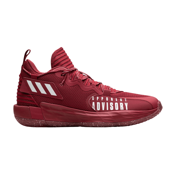 

Кроссовки Dame 7 EXTPLY 'Opponent Advisory - Team College Burgundy', красный