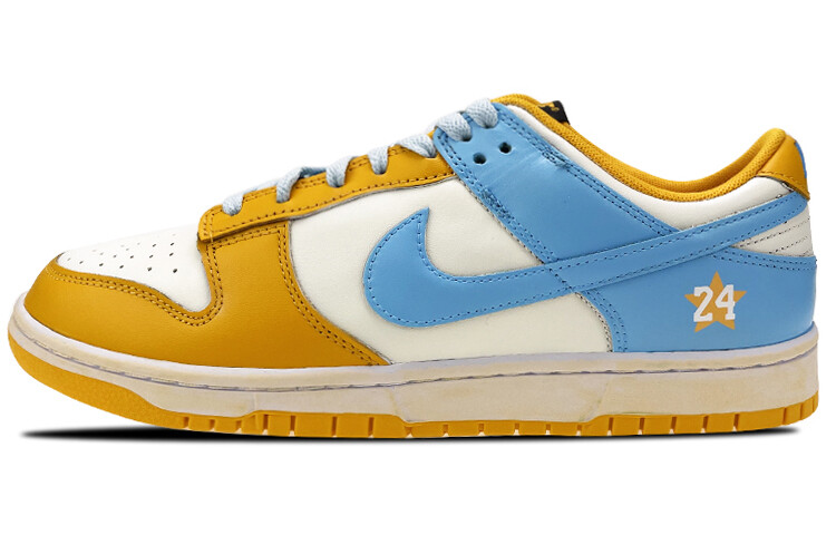 

Кроссовки Nike Dunk, желтый/голубой