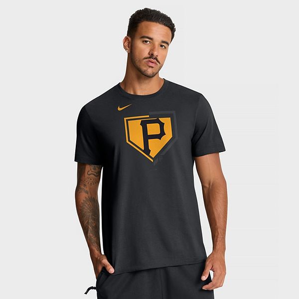 

Мужская черная футболка Pittsburgh Pirates Icon Nike