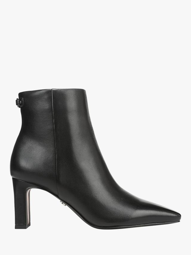 Кожаные ботинки Saige до щиколотки Sam Edelman, Black
