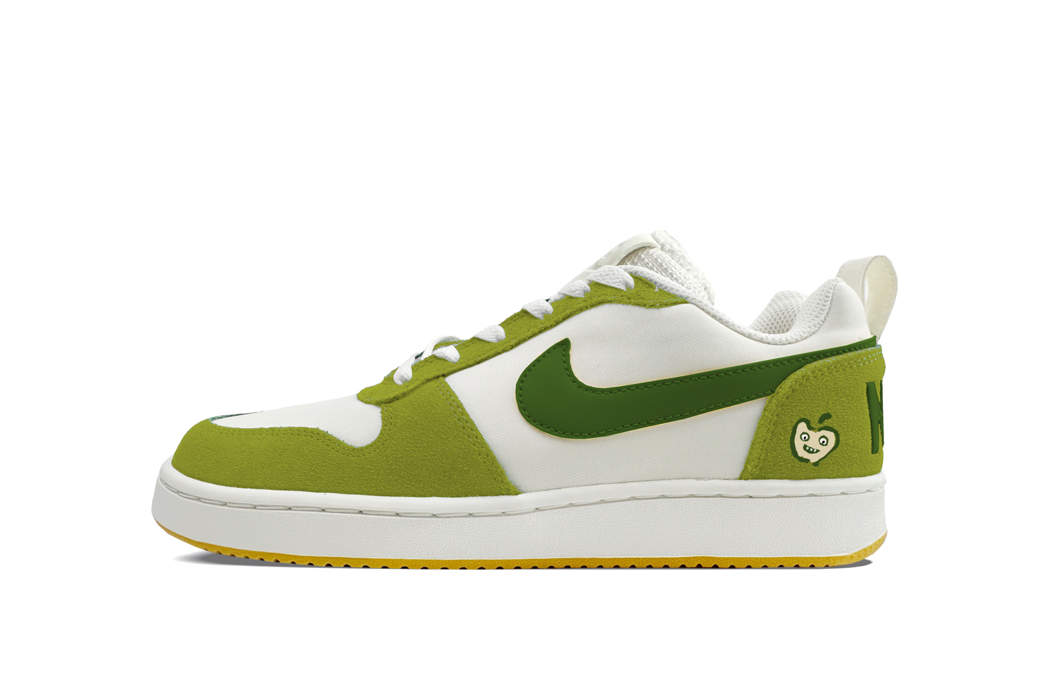 

Nike Кроссовки для скейтбординга Court Borough PRM мужские низкие Green/Cyan/White