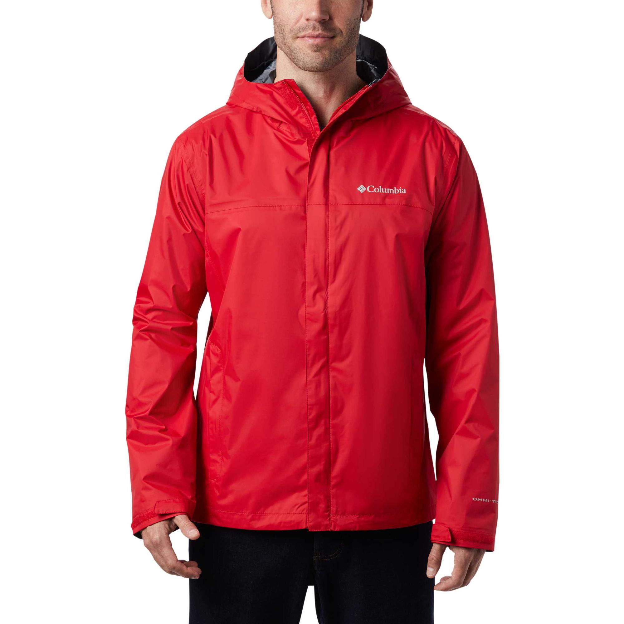 

Мужская водонепроницаемая дождевая куртка Watertight II Columbia, Mountain Red