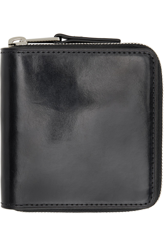 

Кошелек Patina zip compact bi fold Lemaire, черный