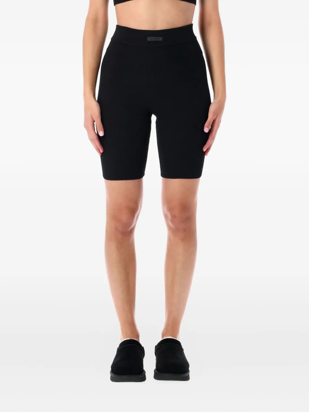 

Рифленые велосипедные шорты FEAR OF GOD ESSENTIALS, черный