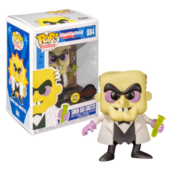 

Funko POP! Underdog Simon Bar Sinister 884 Se Glow Inna marka