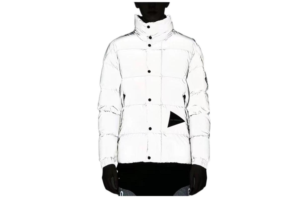 

MONCLER GENIUS Куртка пуховая And Wander мужская металлик серебристый, Metal Silver