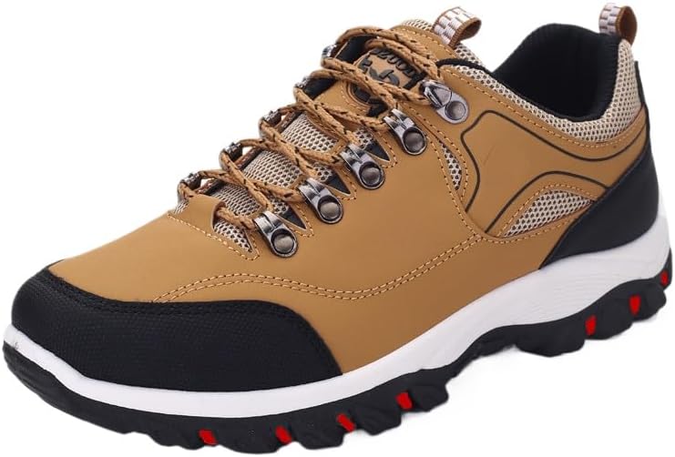 

Мужские легкие дышащие ортопедические походные туфли для улицы, удобные треккинговые ботинки, кроссовки для бега на все сезоны Hhhchpm, хаки