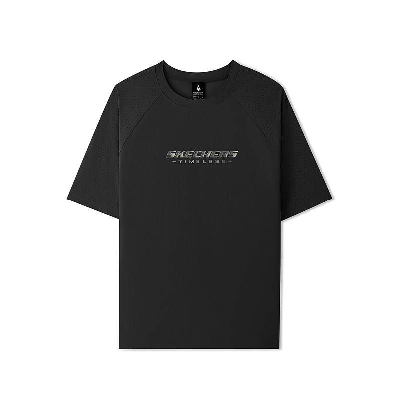 

Skechers Футболка Men's Midnight Black 03B6, Черный, Skechers Футболка Men's Midnight Black 03B6