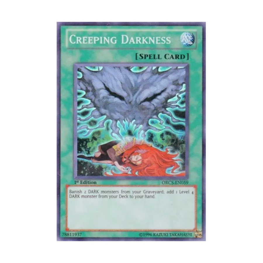 

CCG Ползущая тьма (супер редкий), Yu-Gi-Oh - Order of Chaos - Singles