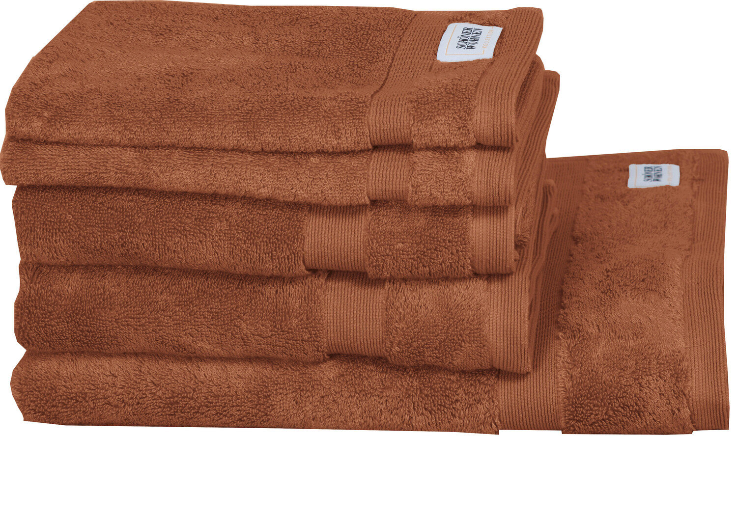 

Полотенца для рук terry set sw-cuddly 5 шт Schöner Wohnen, мультиколор