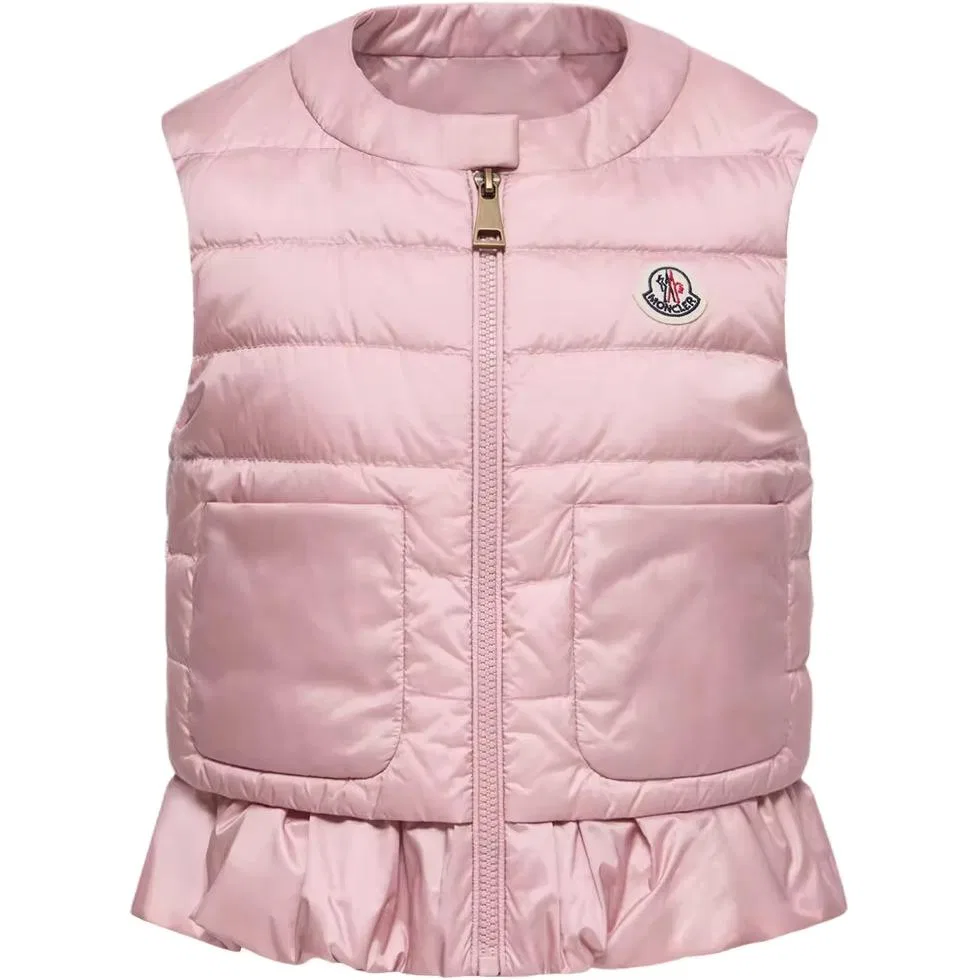 Детский жилет Moncler Latife Down Vest розовый