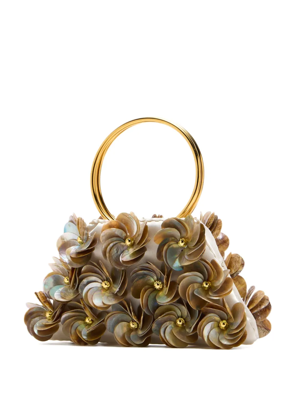 

Клатч Fleurs de Shells Vanina, нейтральный