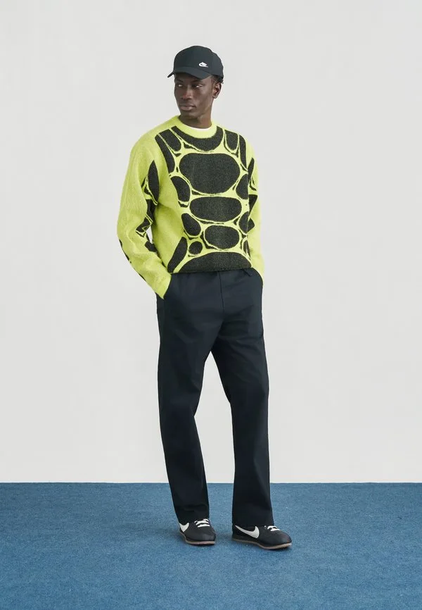 Свитер-Комбинезон с желейной клеткой Nike Sportswear, Black — фото 2