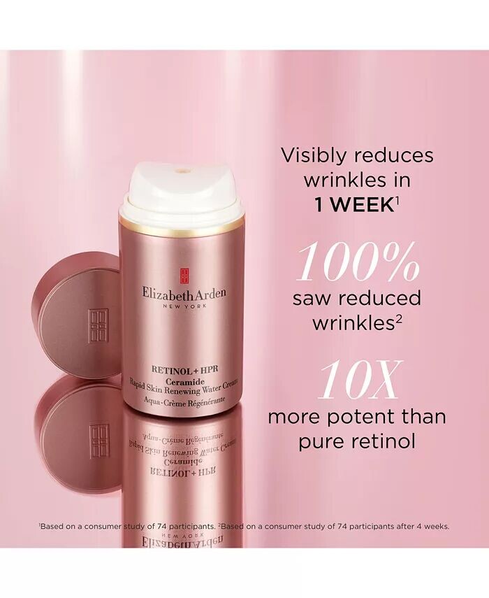 Сыворотка Elizabeth Arden — Керамид ретинол + HPR Быстро обновляющий водный для кожи, 50 мл — фото 3