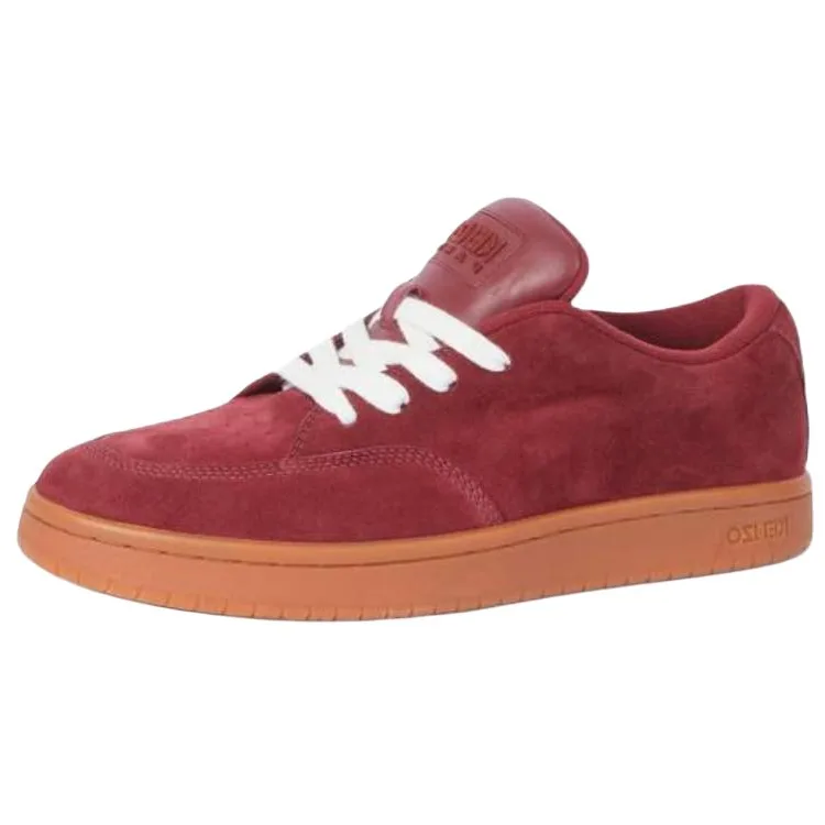 KENZO Кроссовки skateboard low top suede dome мужские красные