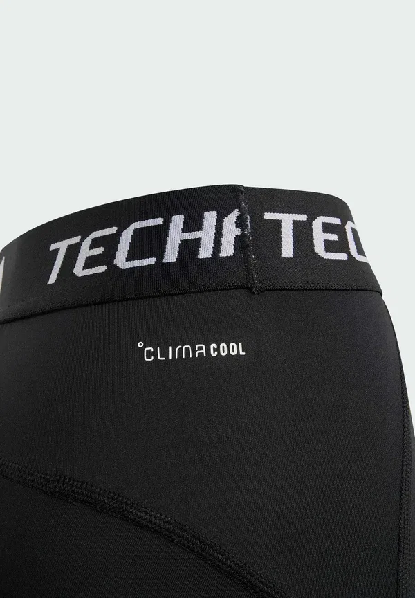 Тайтсы длинные Techfit Base Layer Adidas Sportswear, черно-белый — фото 4