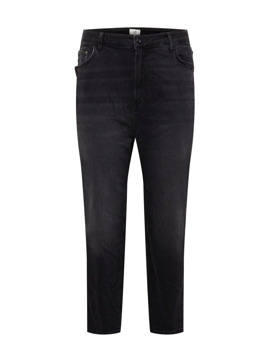 

Узкие джинсы River Island Plus, черный деним