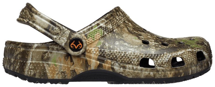 

Кроссовки Crocs Realtree x Classic Clog 'APX Camo', коричневый