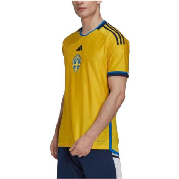 Футболка домашняя футболка сборной Швеции 22 Adidas, желтый — фото 3