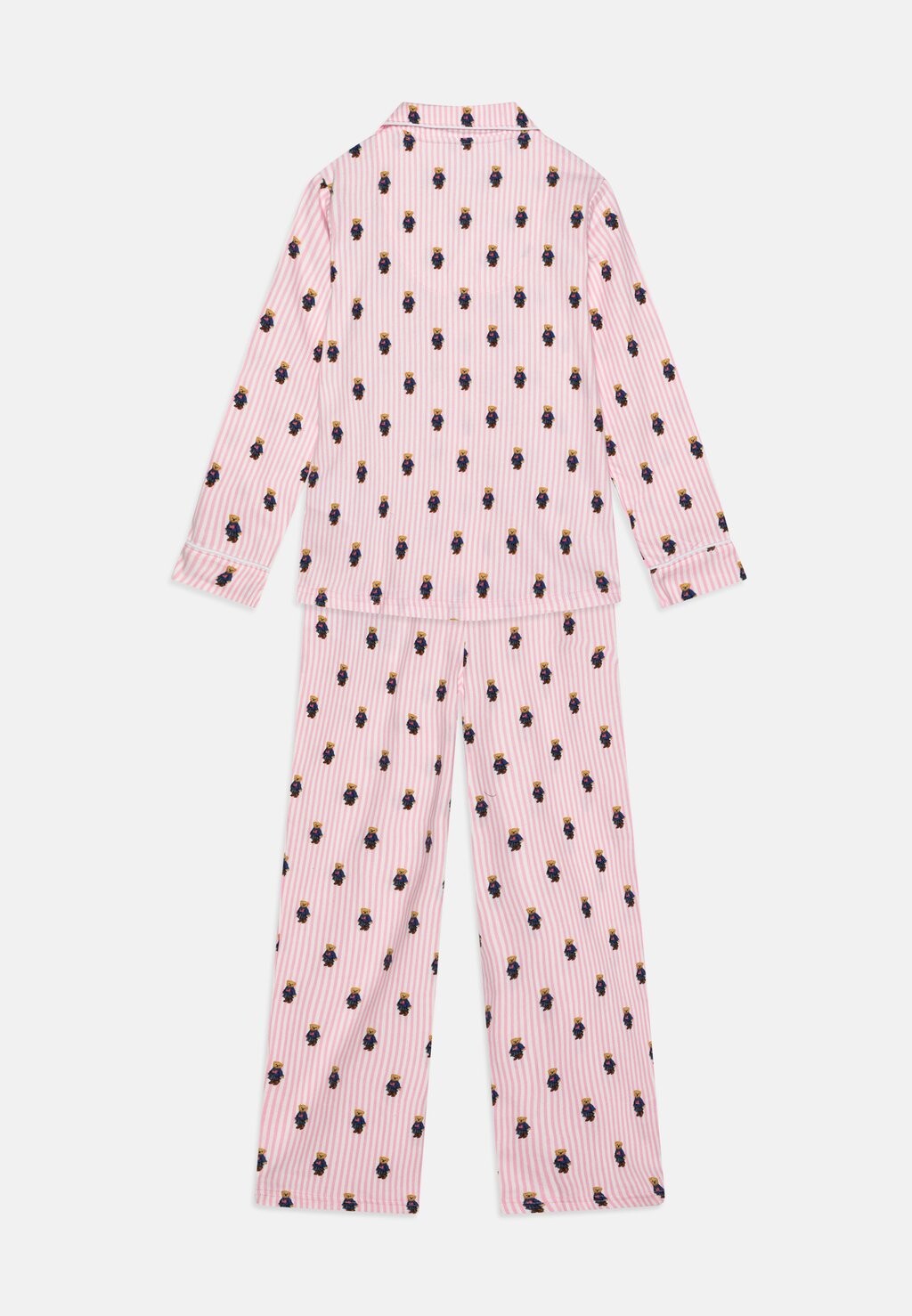 Пижама Bear Pant Polo Ralph Lauren, цвет white/carmel pink — фото 2