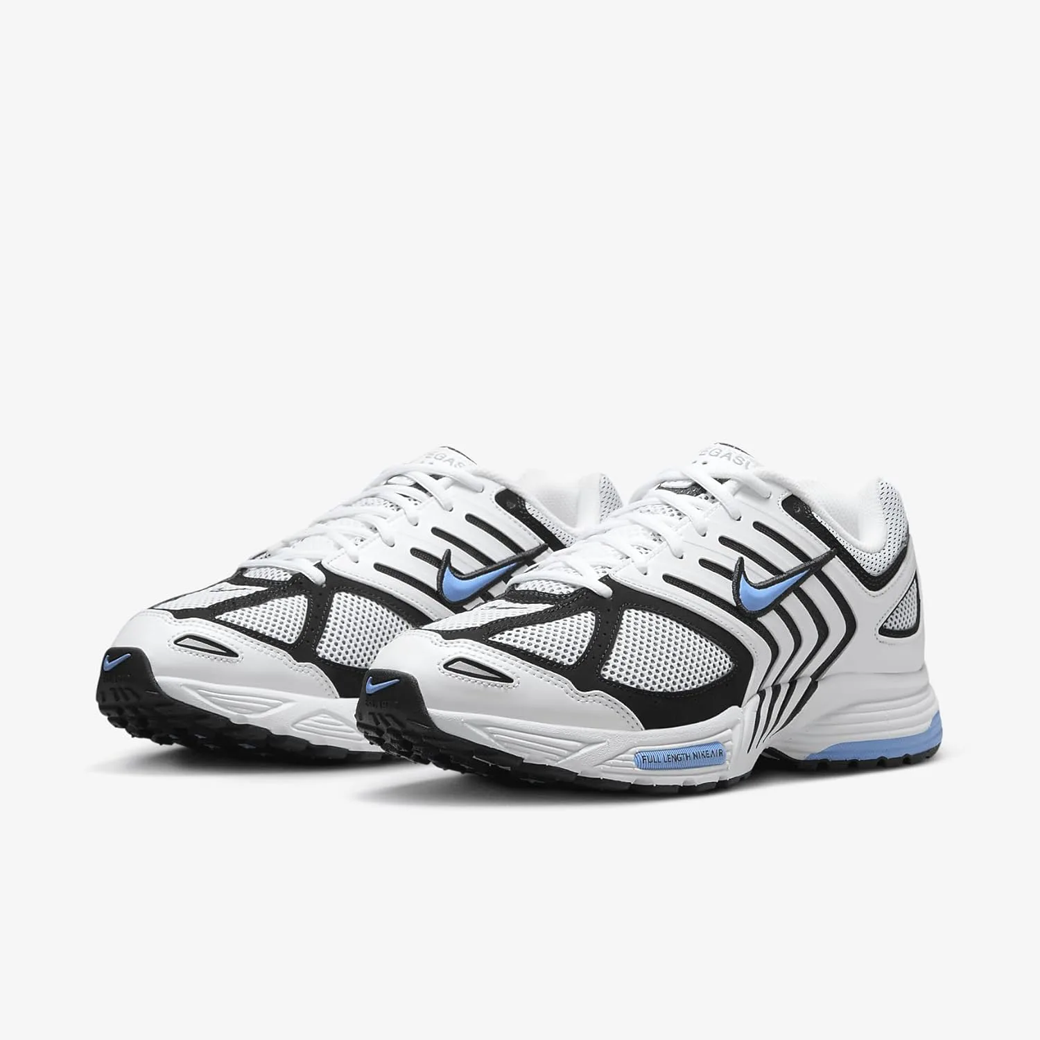 Мужские кроссовки Nike Air Pegasus 2005, белый/черный/металлик серебристый — фото 3