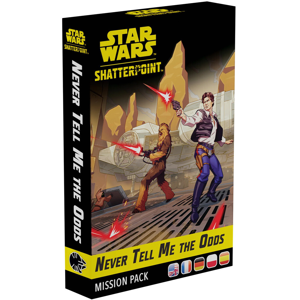 

Миниатюра Atomic Mass Games Star Wars Shatterpoint: Never Tell Me the Odds Mission Pack