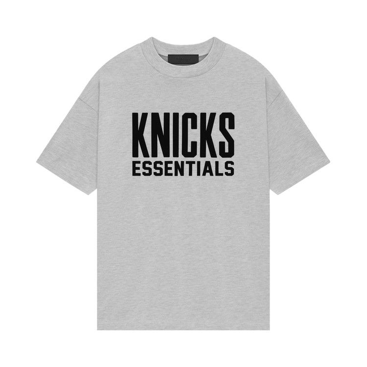

Футболка Fear of God Essentials x NBA Knicks Tee, Light Heather