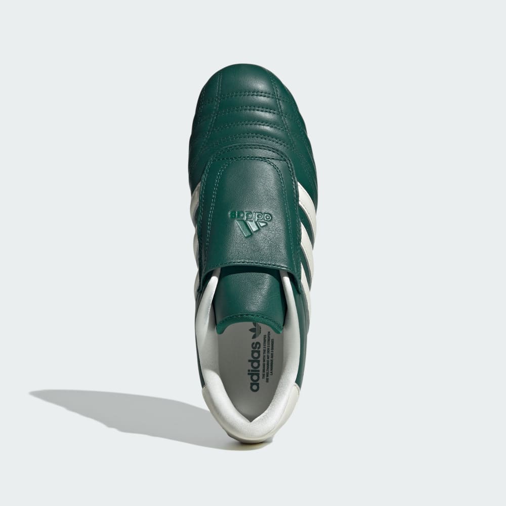 Кроссовки Adidas Taekwondo Shoe, цвет Collegiate Green/Off White/Gum — фото 2