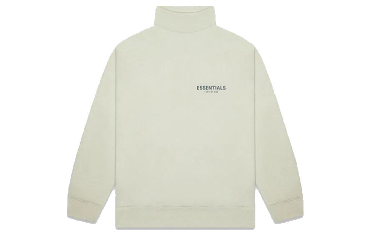 Спортивная толстовка Fear of God Essentials FW20 Mock Neck Sweatshirt 'Sage' FOG-FW20-306, зеленый — фото 2