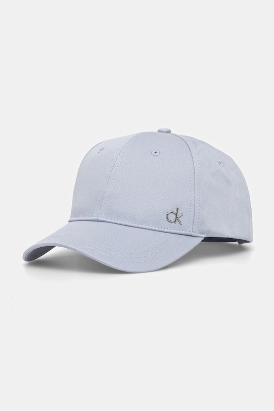 

Хлопковая кепка с козырьком Calvin Klein, синий