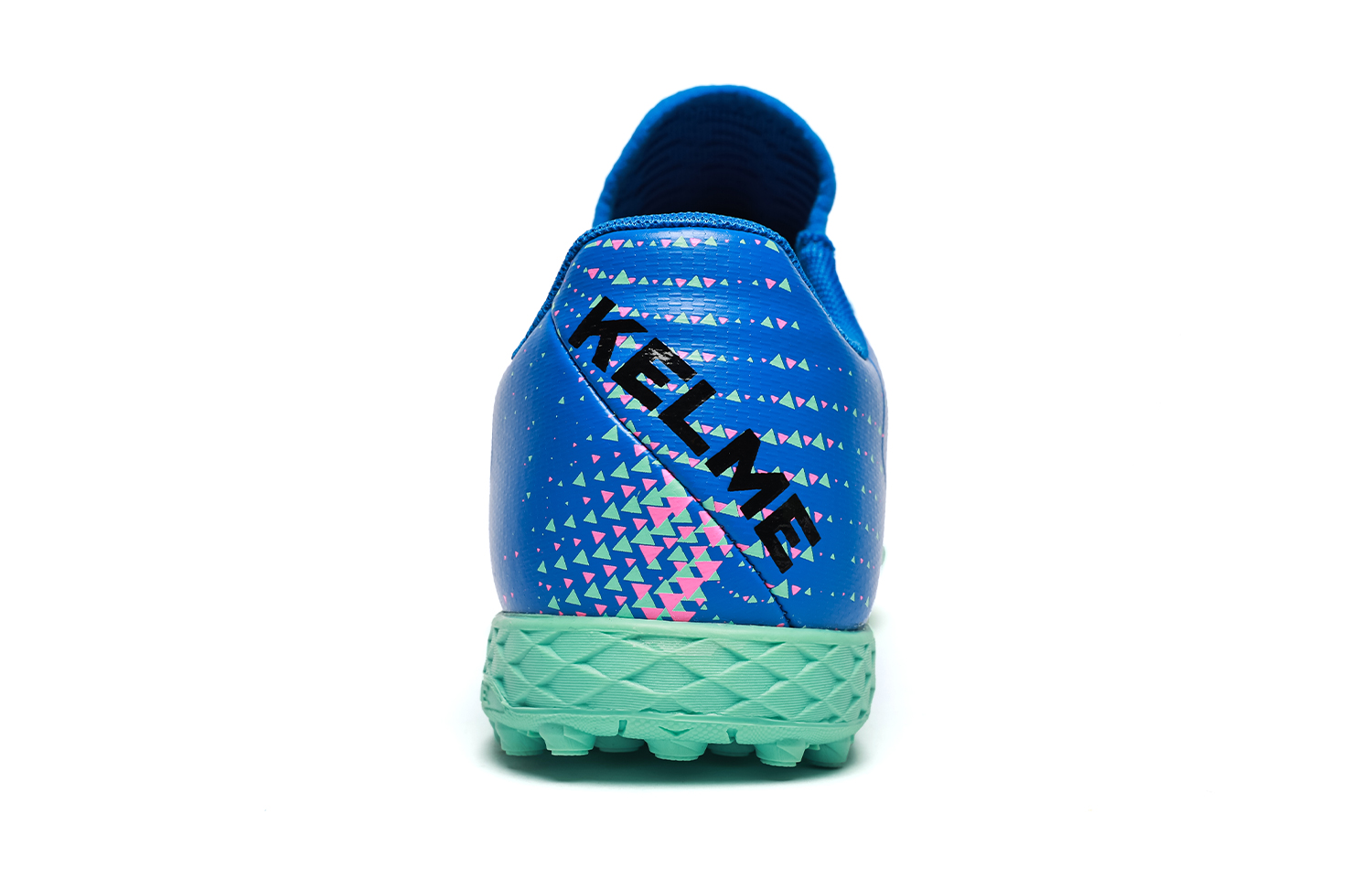 KELME Ji di 5.0 нескользящие, износостойкие, дышащие низкие детские футбольные бутсы bright blue kids' — фото 4