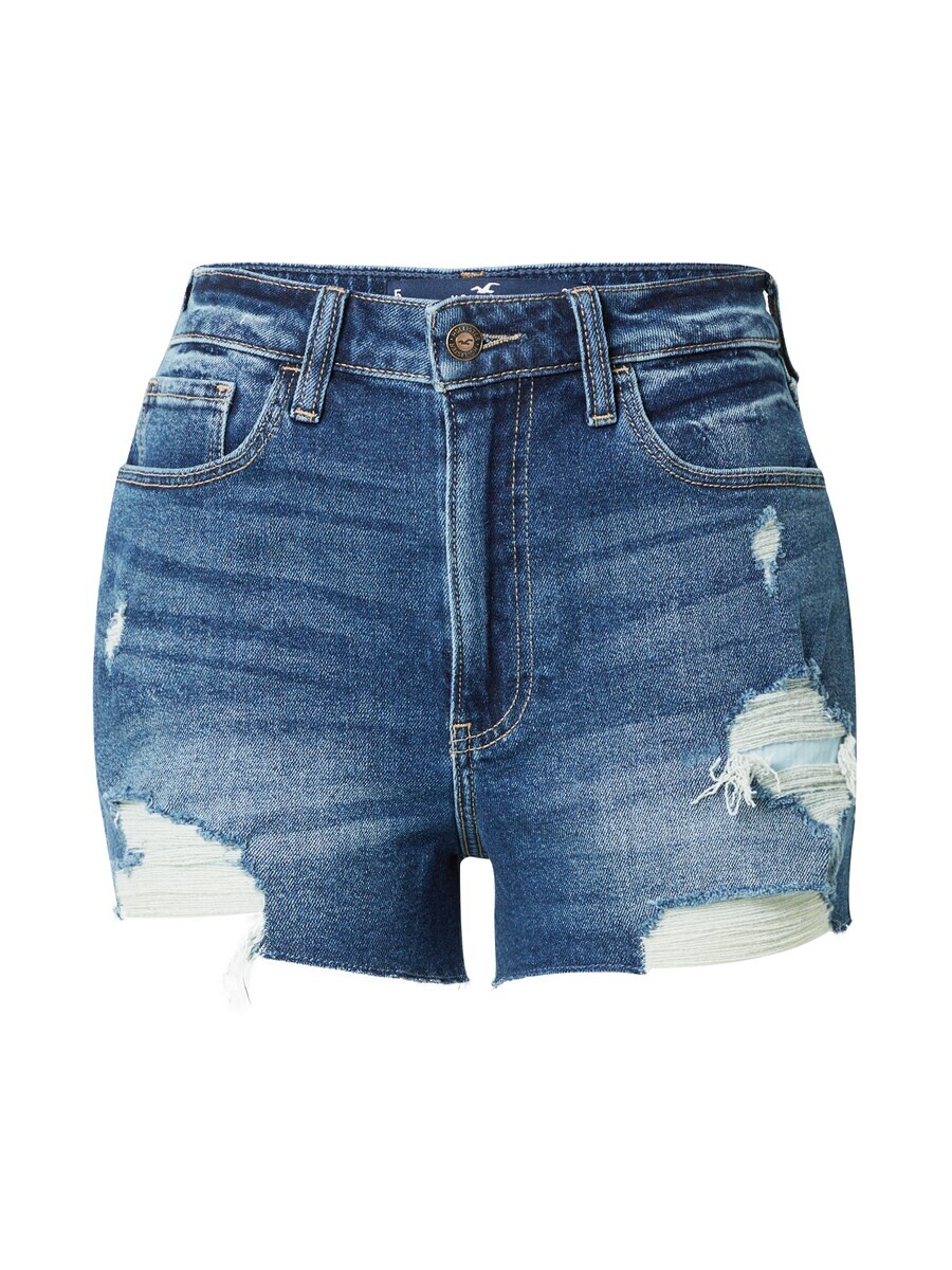

Джинсовые шорты HOLLISTER Regular Jeans, синий деним