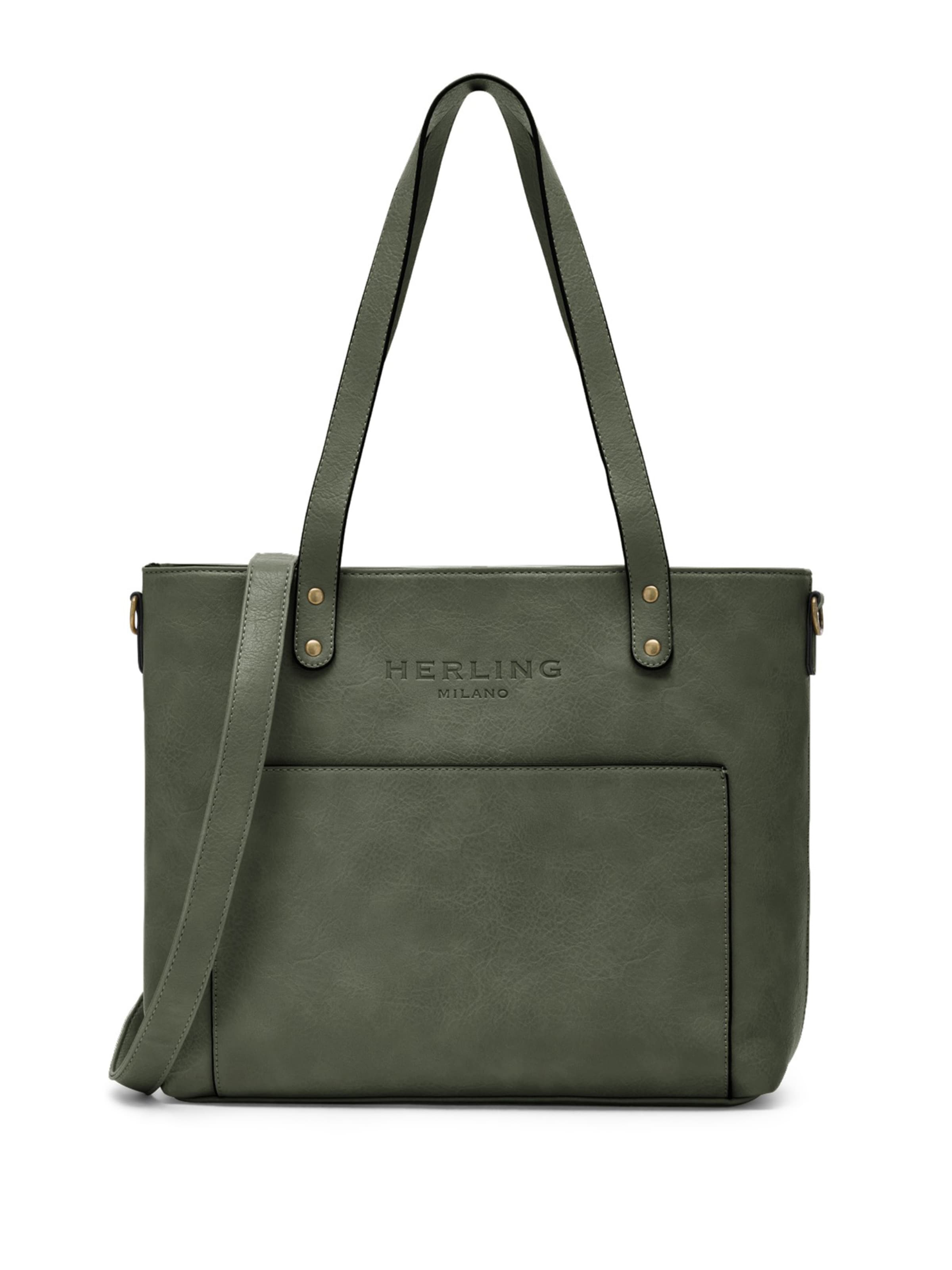 

Herling Шоппер 'Mauer' в темно-зеленом цвете