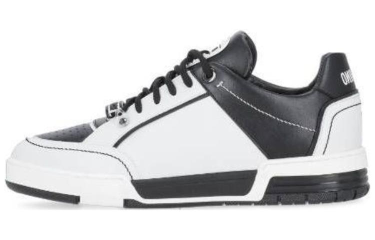 

Мужские белые низкие кеды для скейтборда MOSCHINO