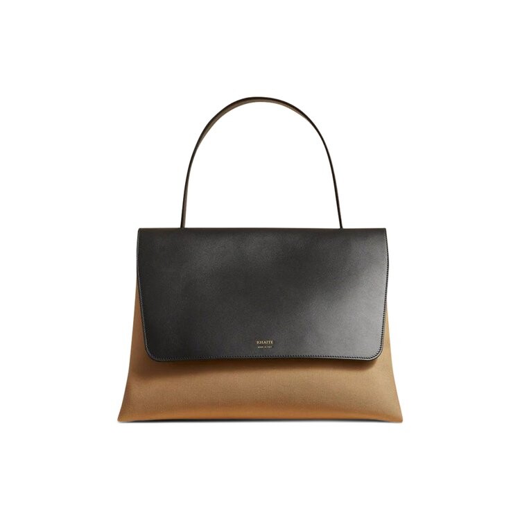 

Топ Khaite Lia Large Top Handle, цвет Black/Honey