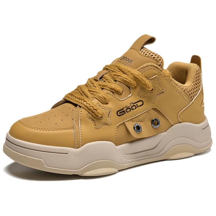 

Кроссовки Wear-Resistant Low-Top Skateboard Shoes Men's HLA, белый/серый