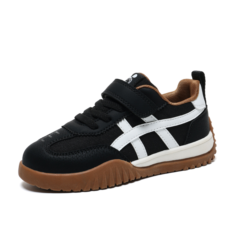 

Детские кроссовки для бега BOBDOG, черный/коричневый