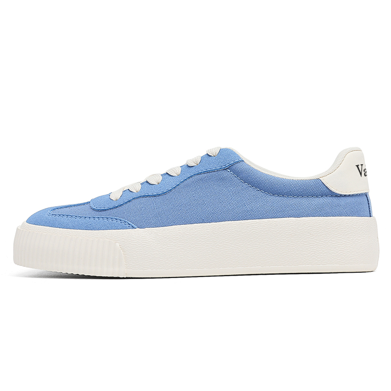

VANSSI Износостойкие дышащие низкие скейтерские кроссовки мужские Greek Blue, цвет Greek Blue